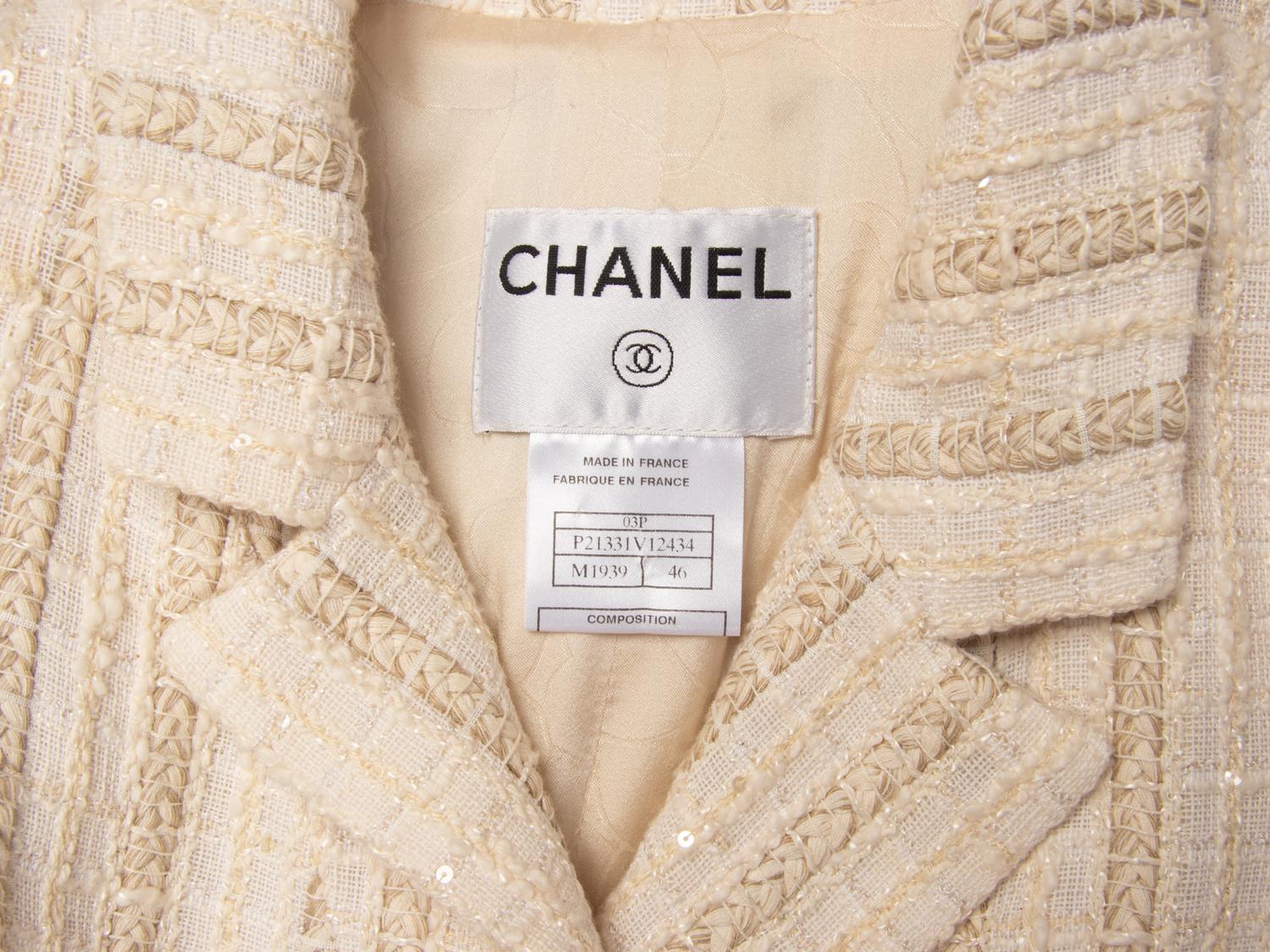 Chanel, Three-Quarter Tweed Jacket