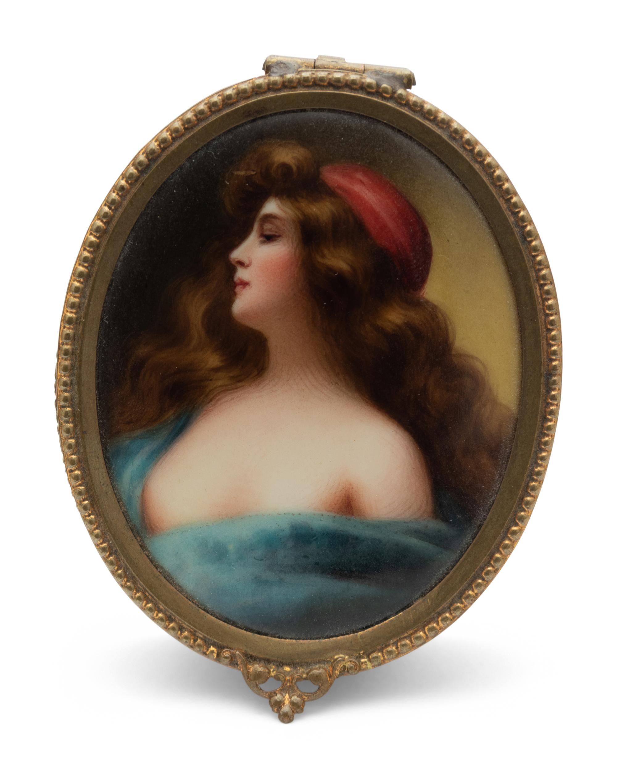 A Group of Continental Portrait Roundels and Panels