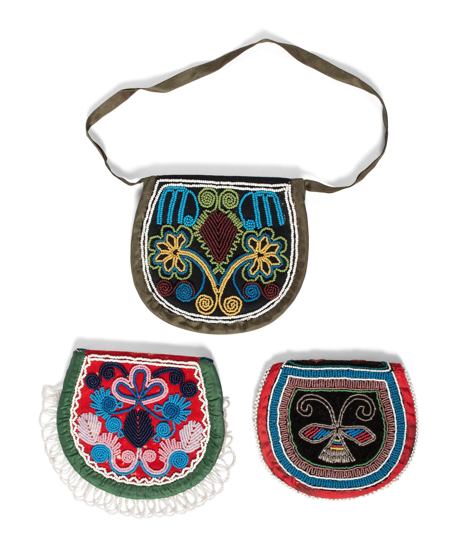 Haudenosaunee Beaded Purses