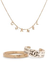Three Chanel Costume Jewelry Items, 1999-2013