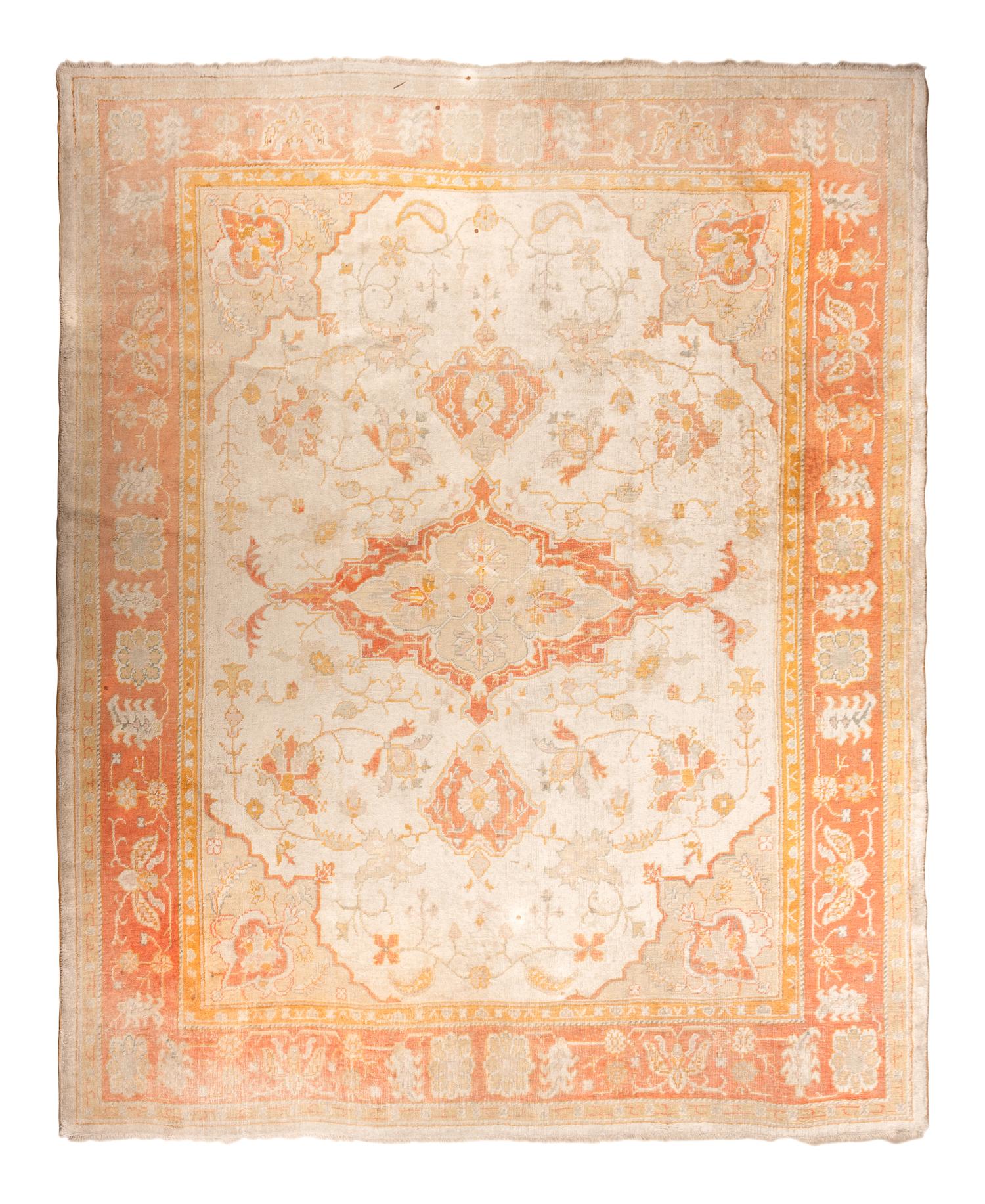 An Oushak Wool Rug