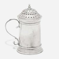 A silver dredger Jacob Hurd (1703-1758), Boston, MA, circa 1730