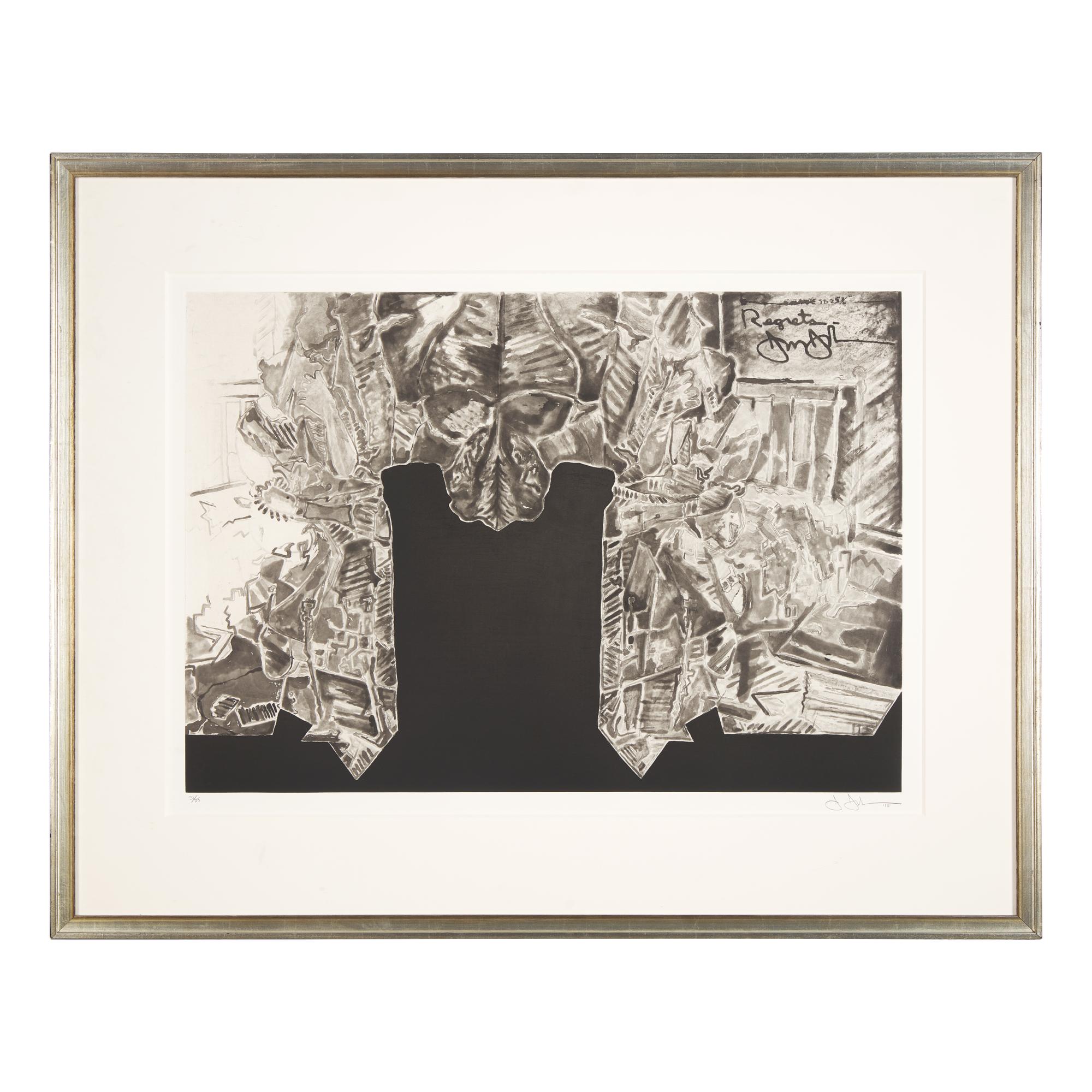 Jasper Johns (American, b. 1930) — Regrets , 2014