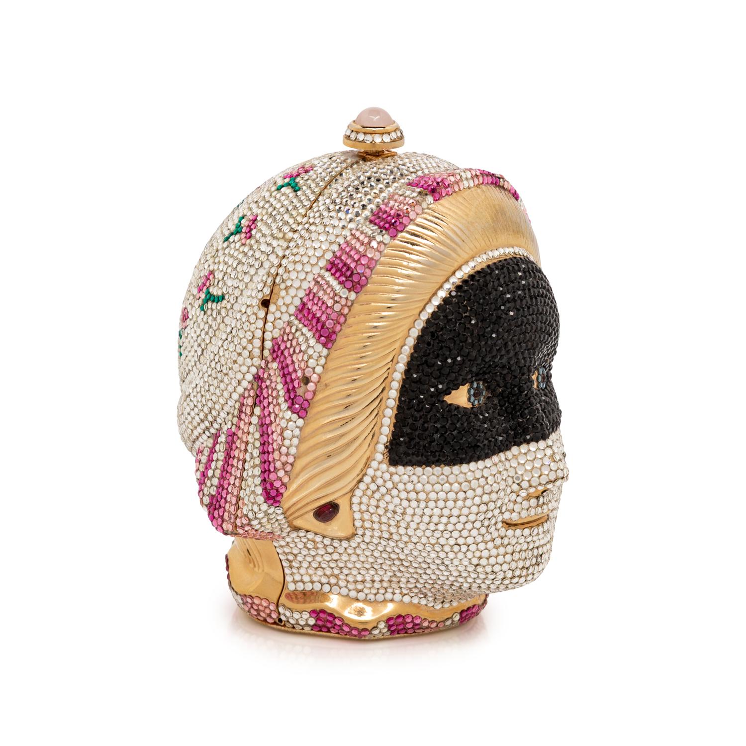 Judith Leiber, Venetian Masked Face Minaudière