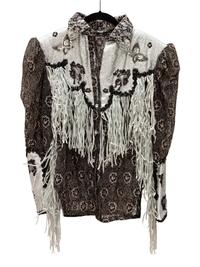 Three Lace and Lame-Fringe Women's Rodeo Shirts
