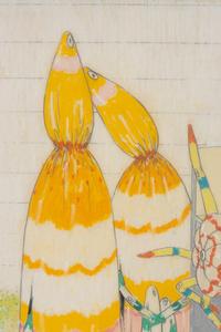 Untitled (Study for Two Children Observing Nature), 1965