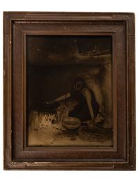 Edward S. Curtis (1868-1952) Piki Maker, 1906
