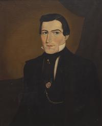 American School 19th Century, A Portrait of a Man