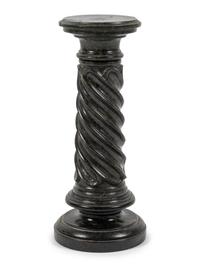 A Grand Tour Style Diminutive Marble Pedestal