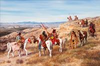 Cheyenne Arapaho Scouting Party