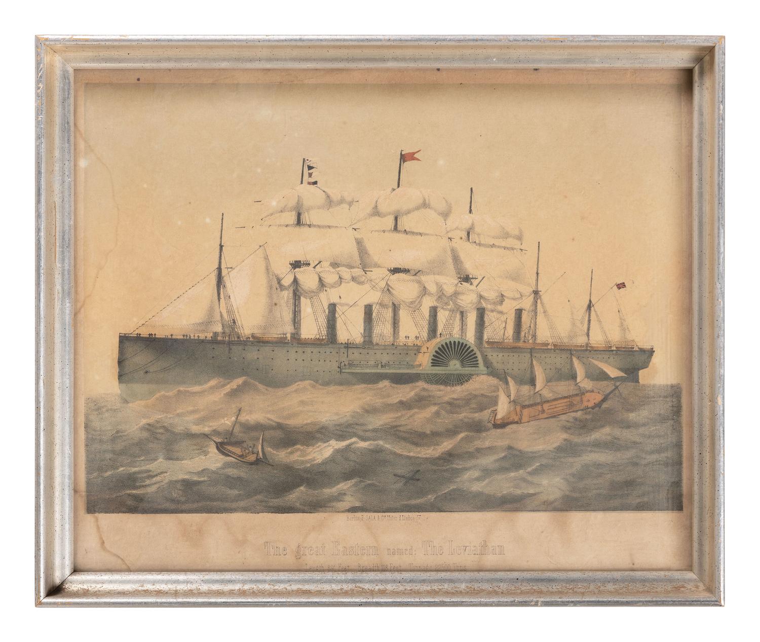 [TRANSPORTATION] -- [SCIENCE & TECHNOLOGY]. Sterling silver presentation box identified to Captain James Anderson (1824-1893), commander of the SS Great Eastern on the voyage which successfully laid the first transatlantic telegraph cable.