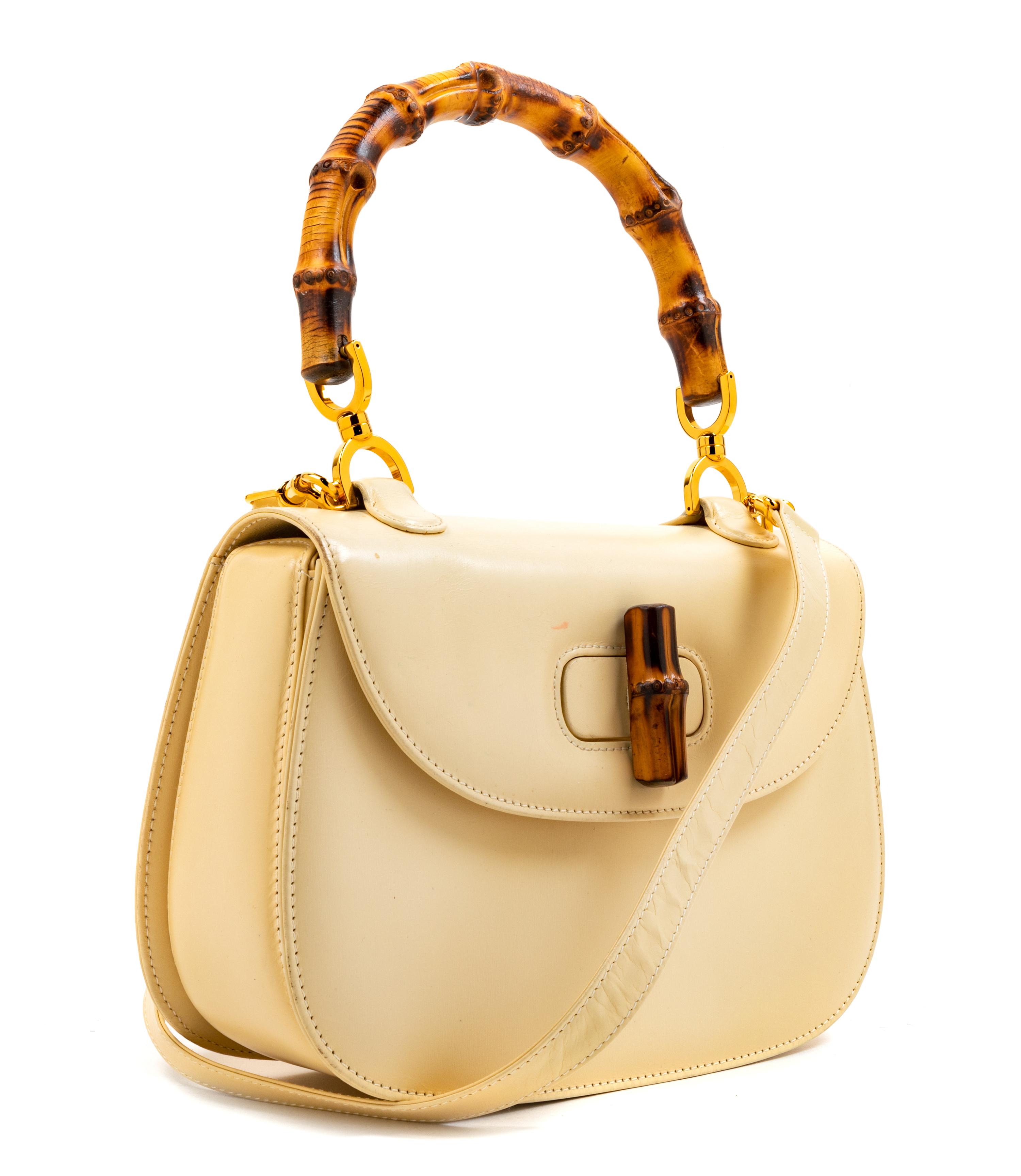 Gucci Cream Handbag, 1990s