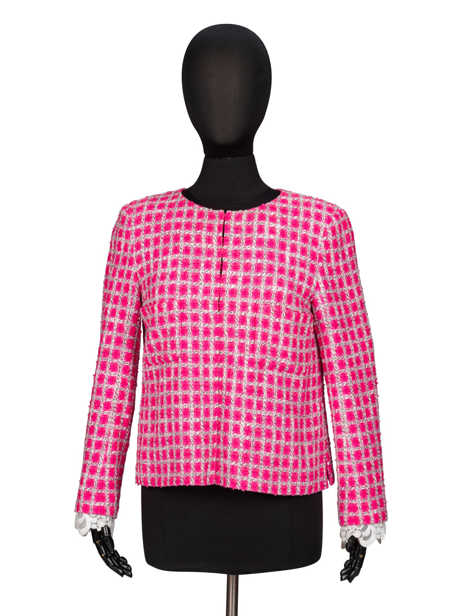 Chanel, Hot Pink Tweed Jacket