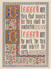[BIBLES - 19th CENTURY]. A group of 5 Bibles, comprising: