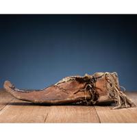 Apache Beaded Hide Moccasins