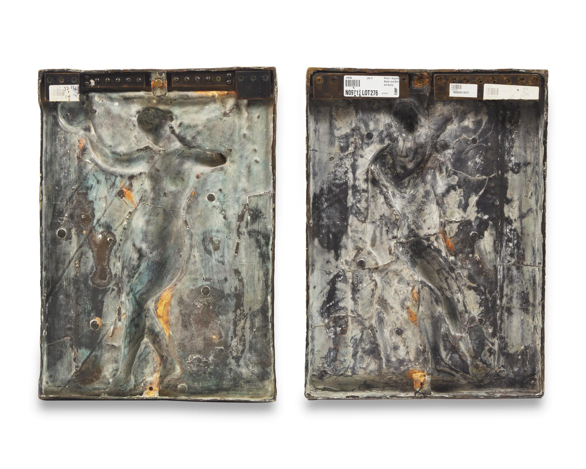 La Danseuse au Tambourin (I) ; together with Joueur de Flûte (II) | A Pair (2)