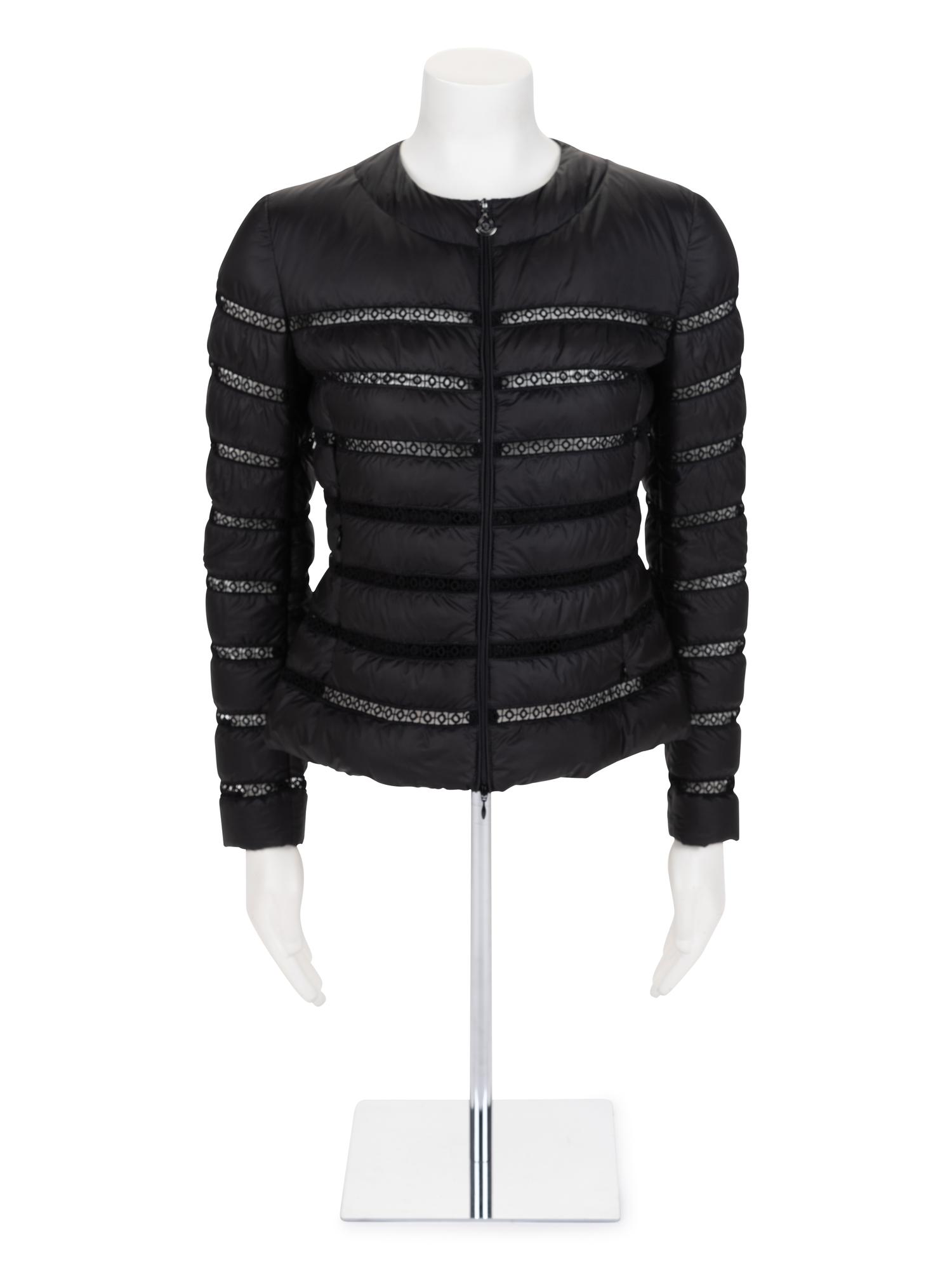 Moncler Down Feather Banded Puff Jacket