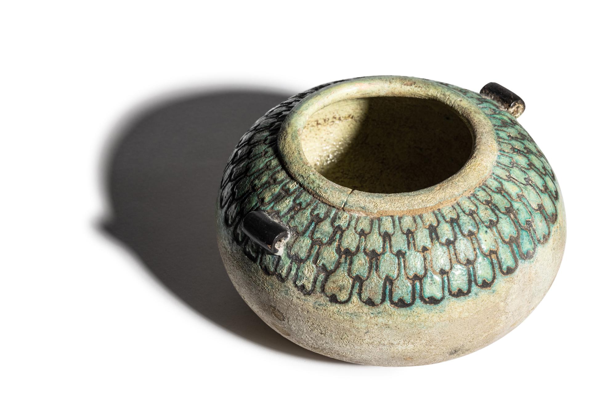 An Egyptian Faience Vessel