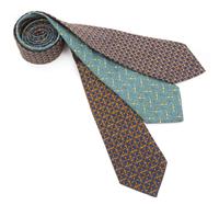 A Collection of Three Hermes Ties,