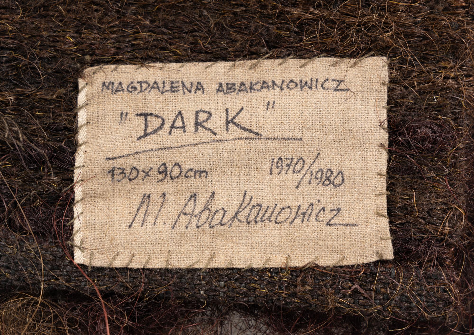 Dark , 1970-80