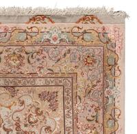A Qom Silk Rug