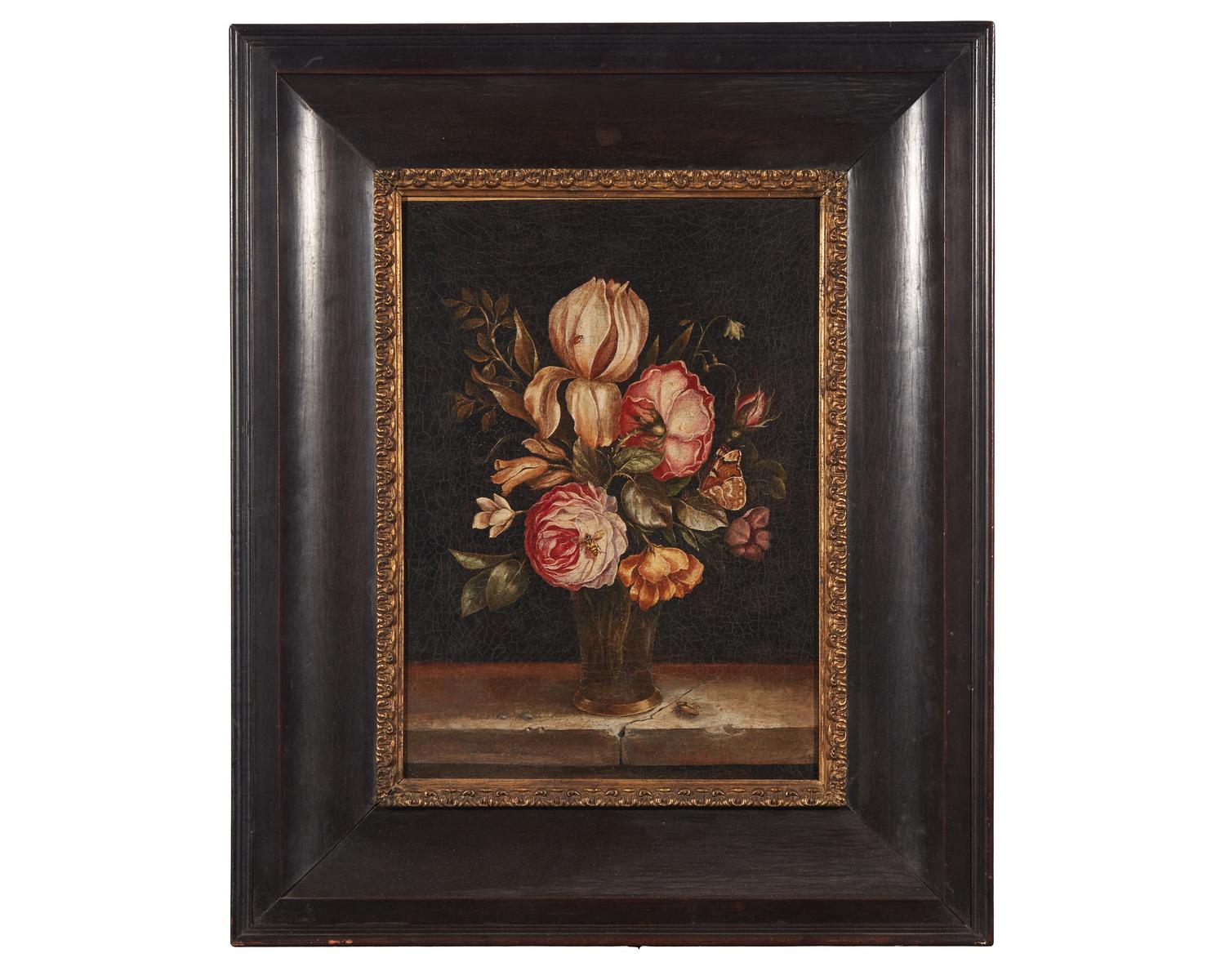 Dutch School 18th / 19th century, Still Life with Vase of Flowers