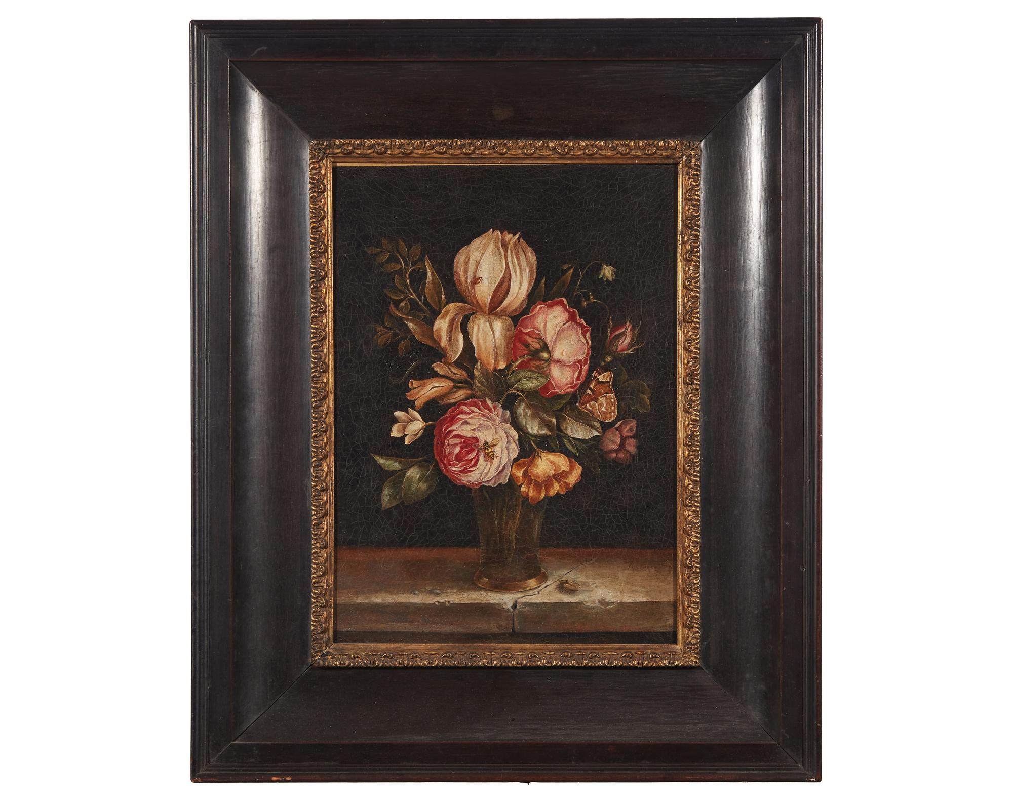 Dutch School 18th / 19th century, Still Life with Vase of Flowers