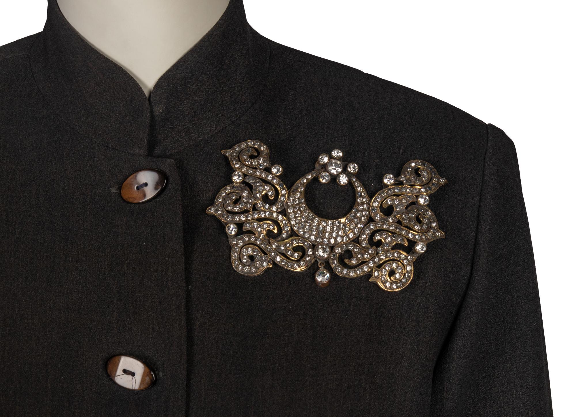 Two Emmelle Suits Accompanied by a Collection of Costume Jewelry and Caiman Handbag