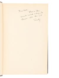 [HEMINGWAY, Ernest (1899-1961)]. BLUNT, Wilfrid Scawen (1901-1987). My Diaries: Being a Personal Narrative of Events 1888-1914. New York: Alfred A. Knopf, 1923.