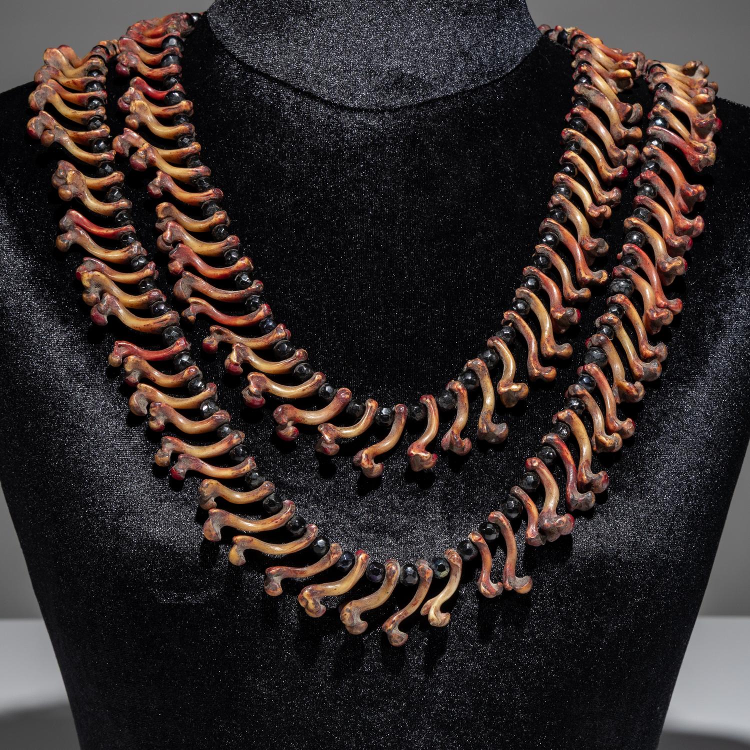Sioux Turtle Bone Necklace