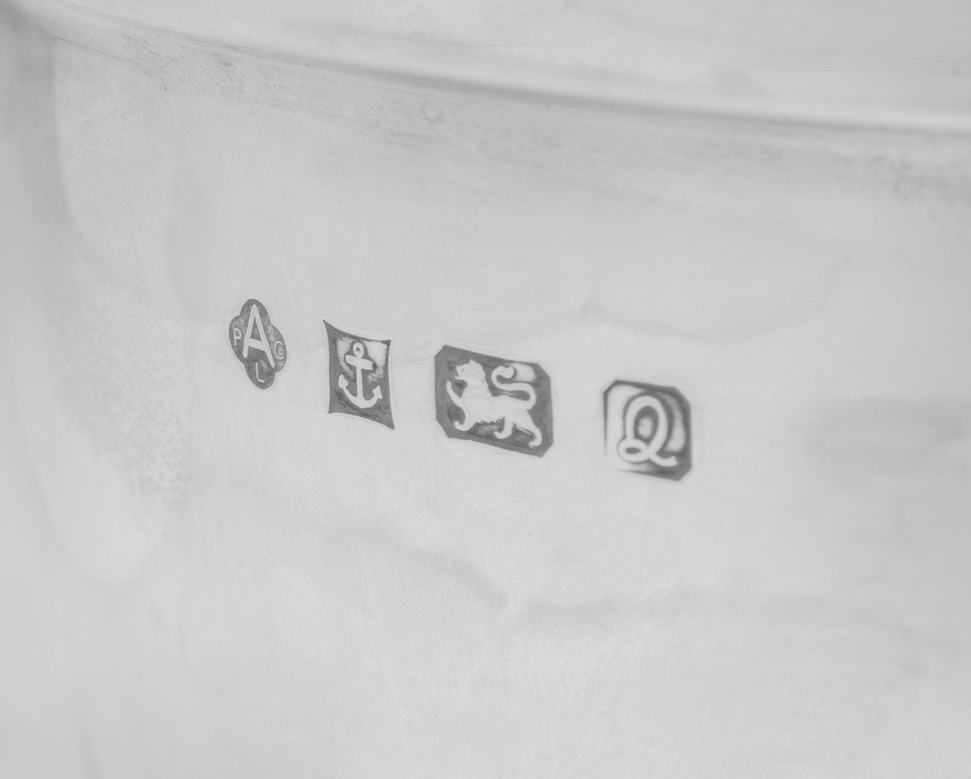 An English Silver Ice Bucket