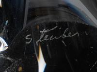 A Steuben Glass Bird Ornament