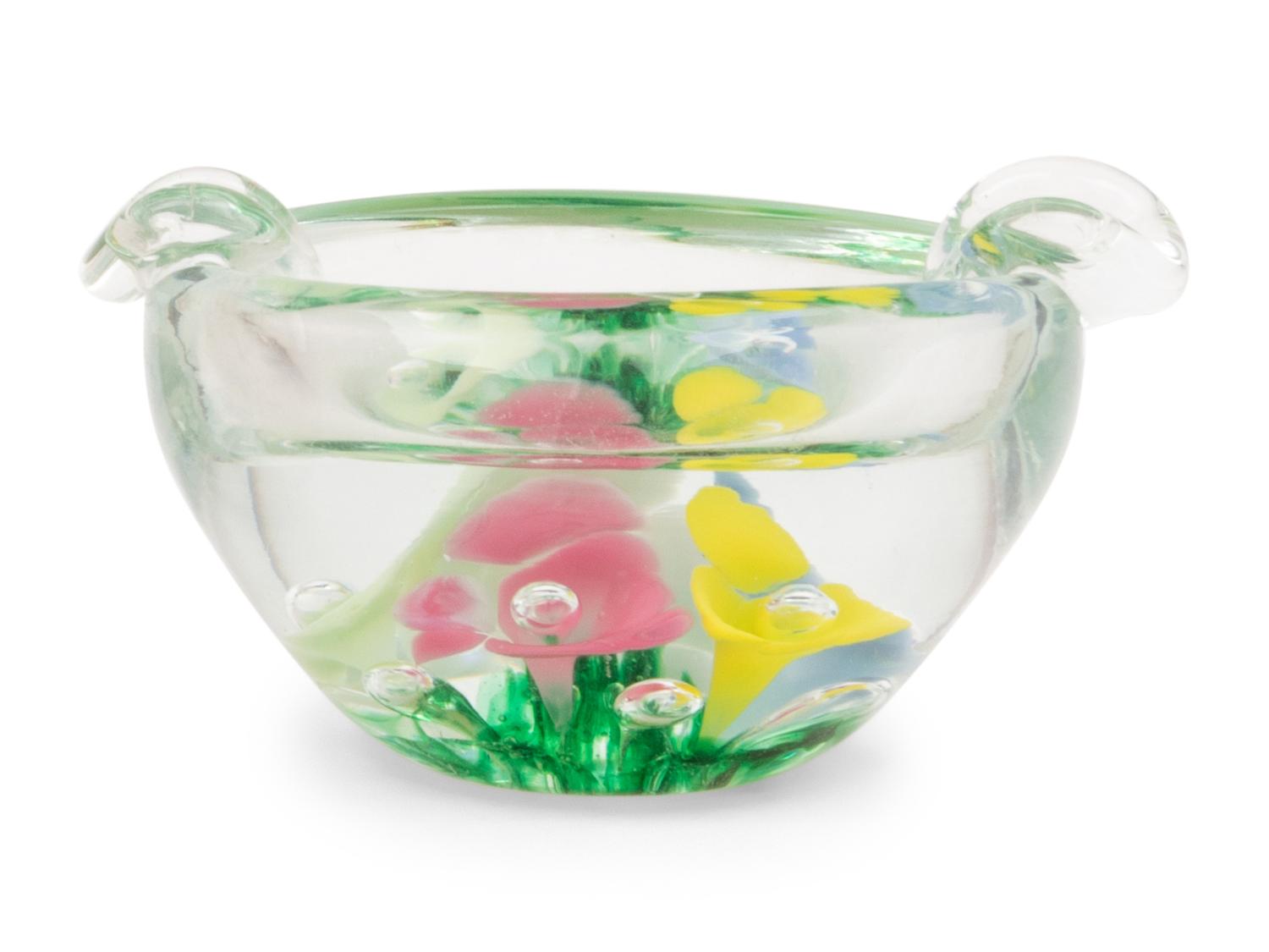 A Group of Four St. Clair Glass Articles