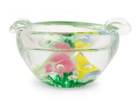A Group of Four St. Clair Glass Articles