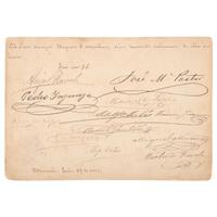 [Early Photography] Group of 18 Photographs of Subjects from the Second Mexican Empire