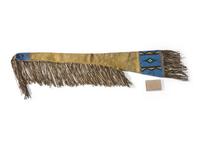 Beaded Hide Rifle Scabbard