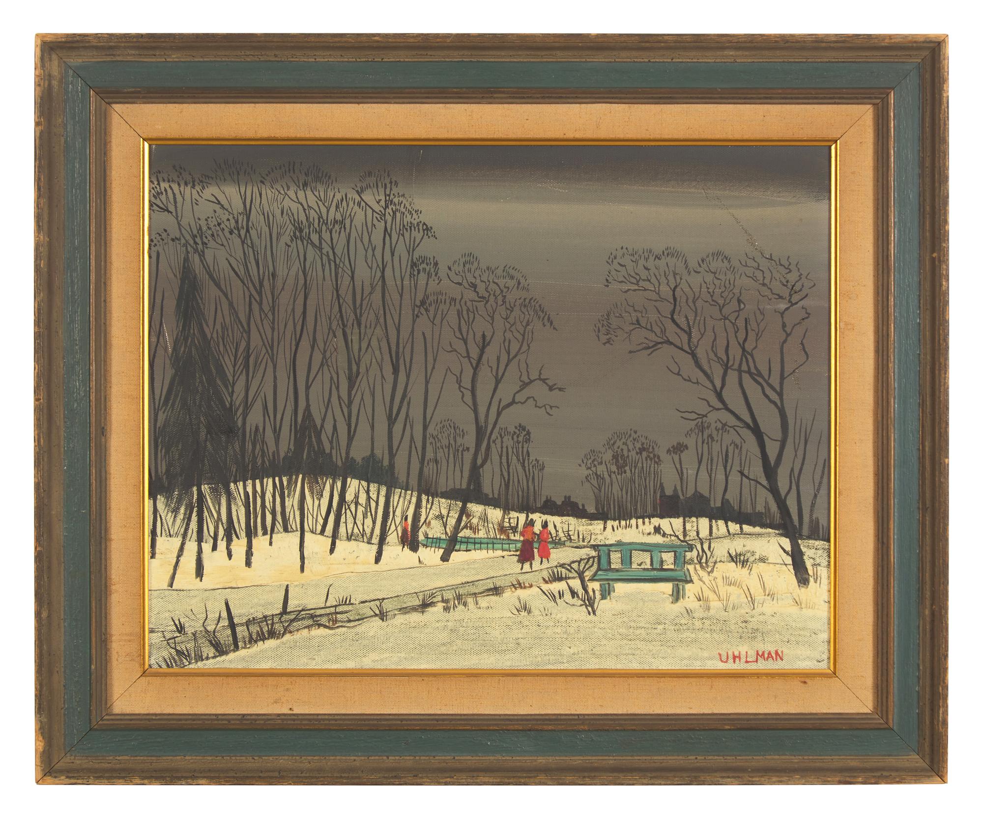 Two Works: Winter I; together with The Blue Bench (2)