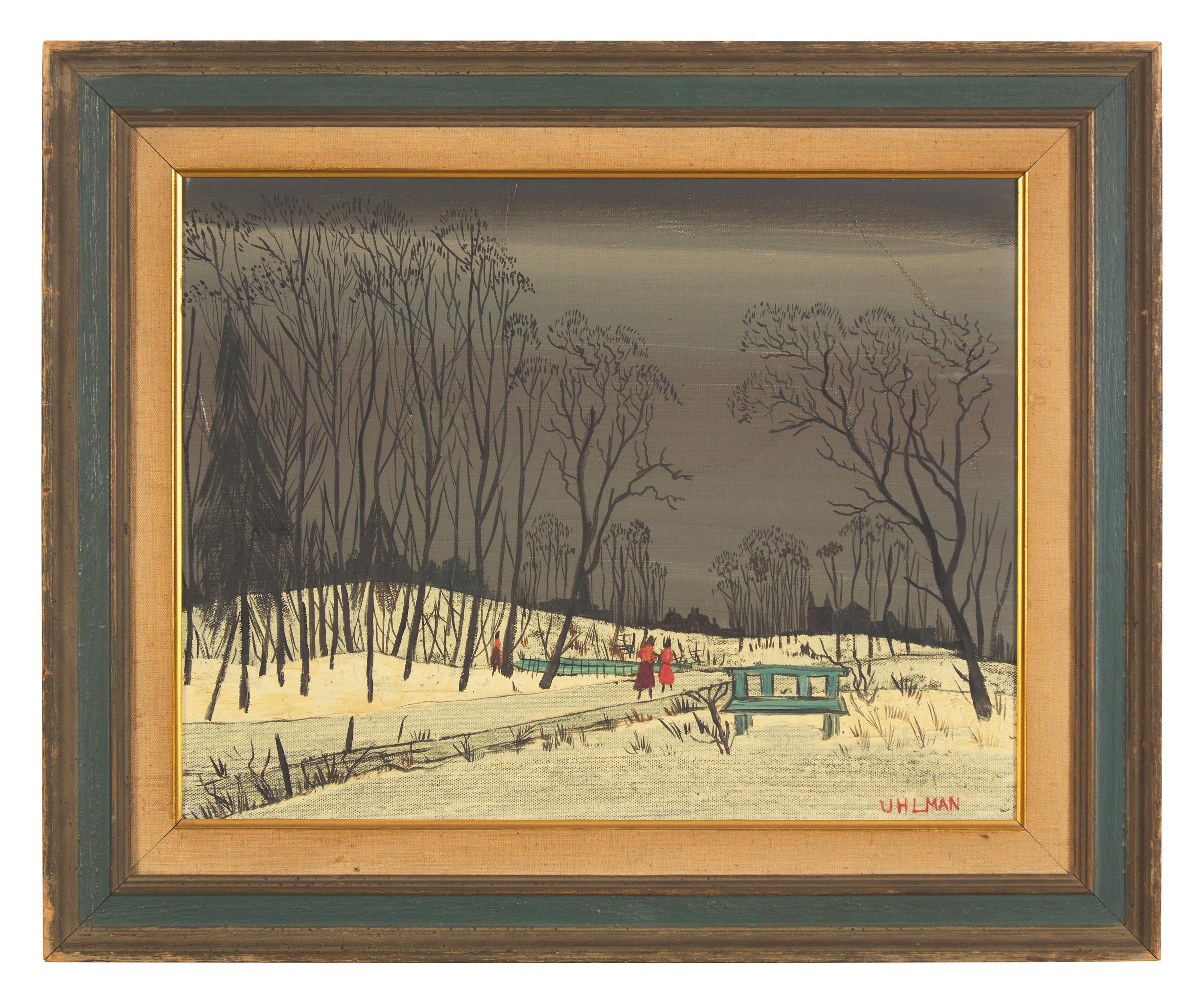 Two Works: Winter I; together with The Blue Bench (2)