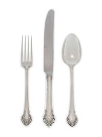 An American Silver Flatware Service