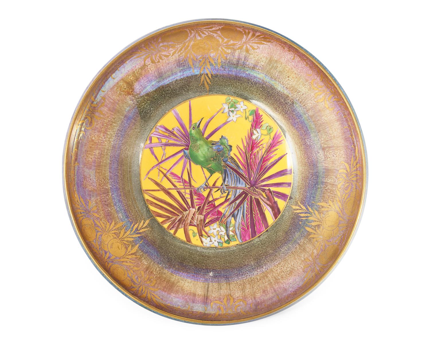 A Mintons Lustreware Porcelain Bowl
