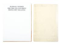 [CIVIL WAR]. A group of 2 photographs of Union and Confederate Naval officers, D.G. Farragut and Raphael Semmes.