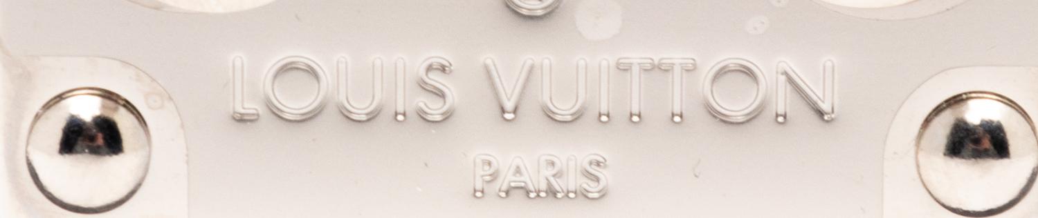 LOUIS VUITTON, BLACK JEWELRY BOX