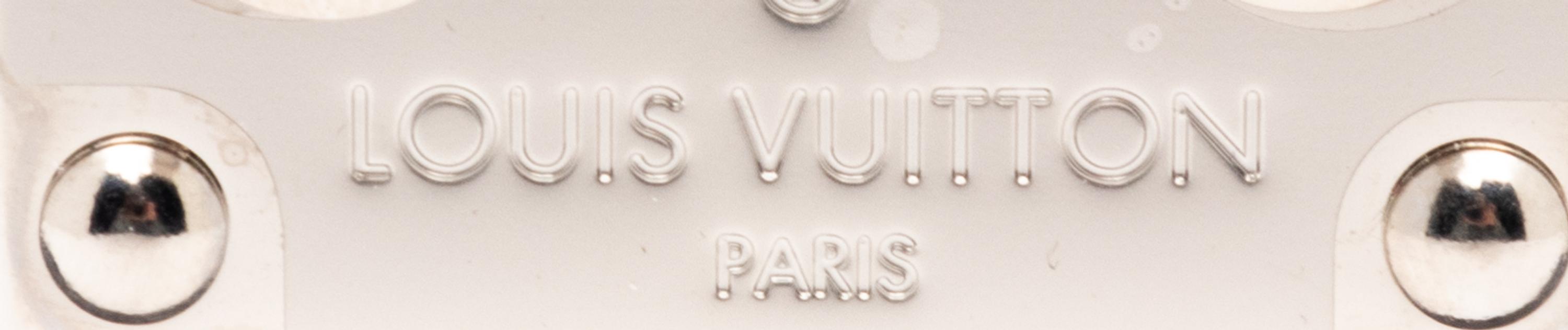 LOUIS VUITTON, BLACK JEWELRY BOX