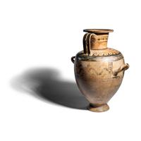 An Egyptian Terracotta Hydria