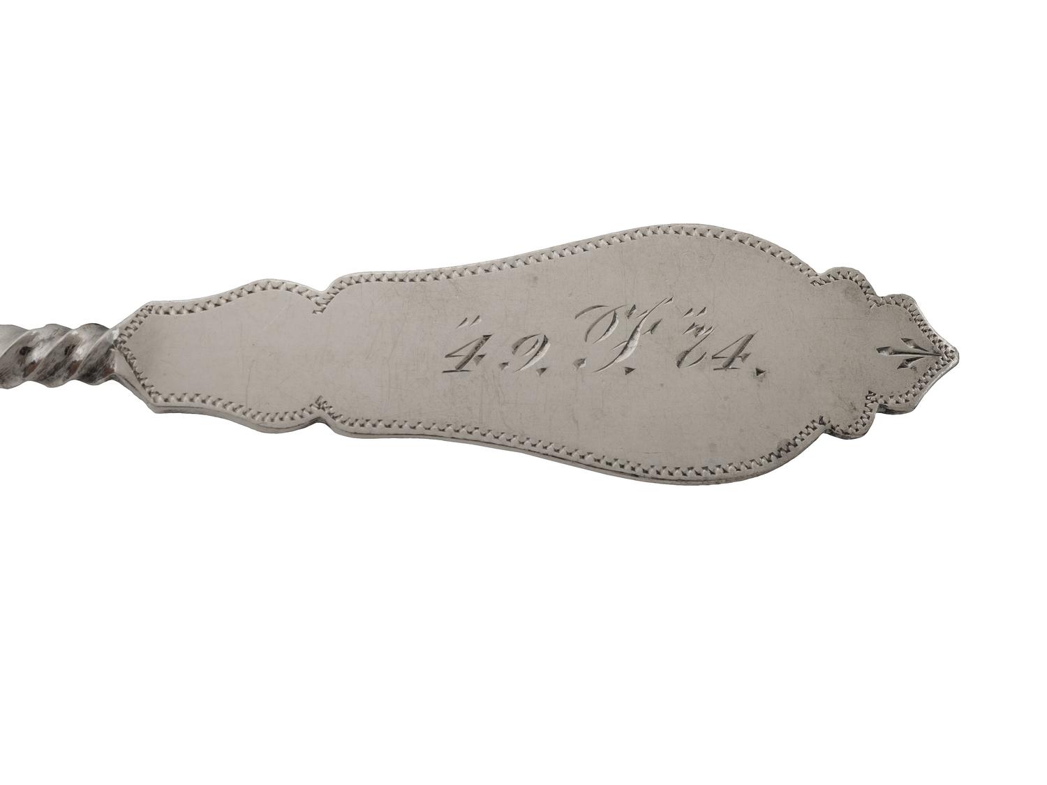 Twelve American Coin Silver Flatware and Serving Articles