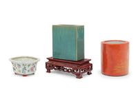 Three Chinese Porcelain Vessels