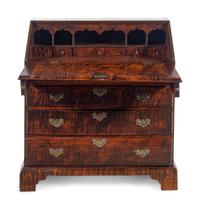 A Federal Maple Slant Front Desk