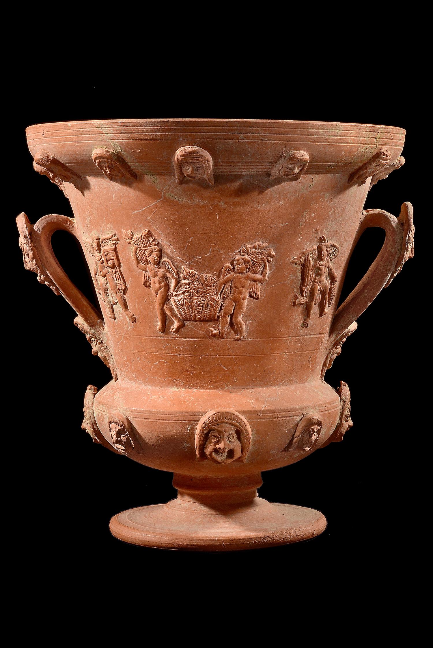 A Roman Red-Ware Kantharos