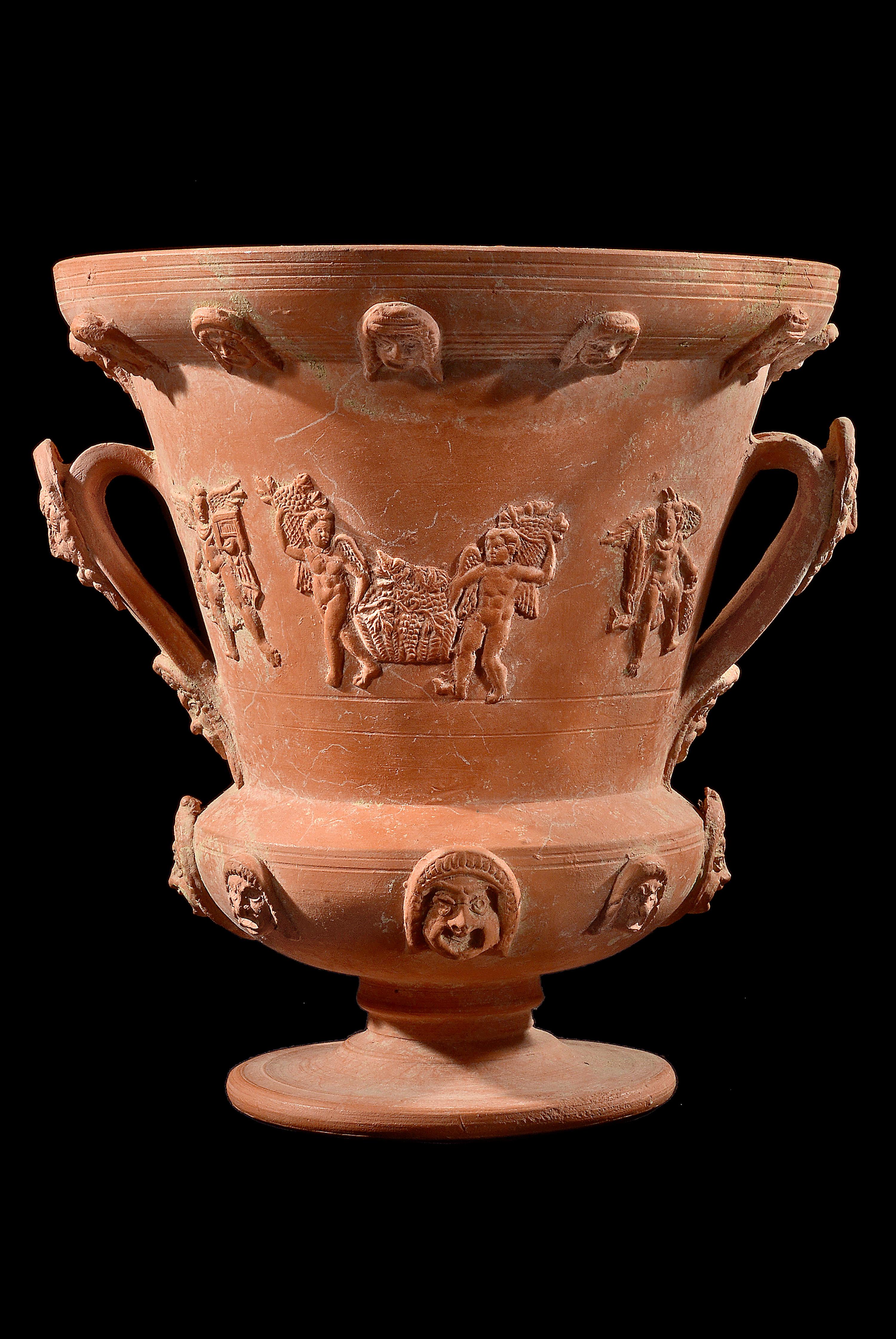 A Roman Red-Ware Kantharos