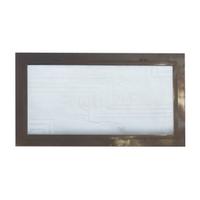 An Art Deco Art Glass Panel 35.5" W x 1" D x 20" H — United States, Circa 1920